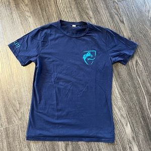 Navy Blue Athletic Tee (Small)
